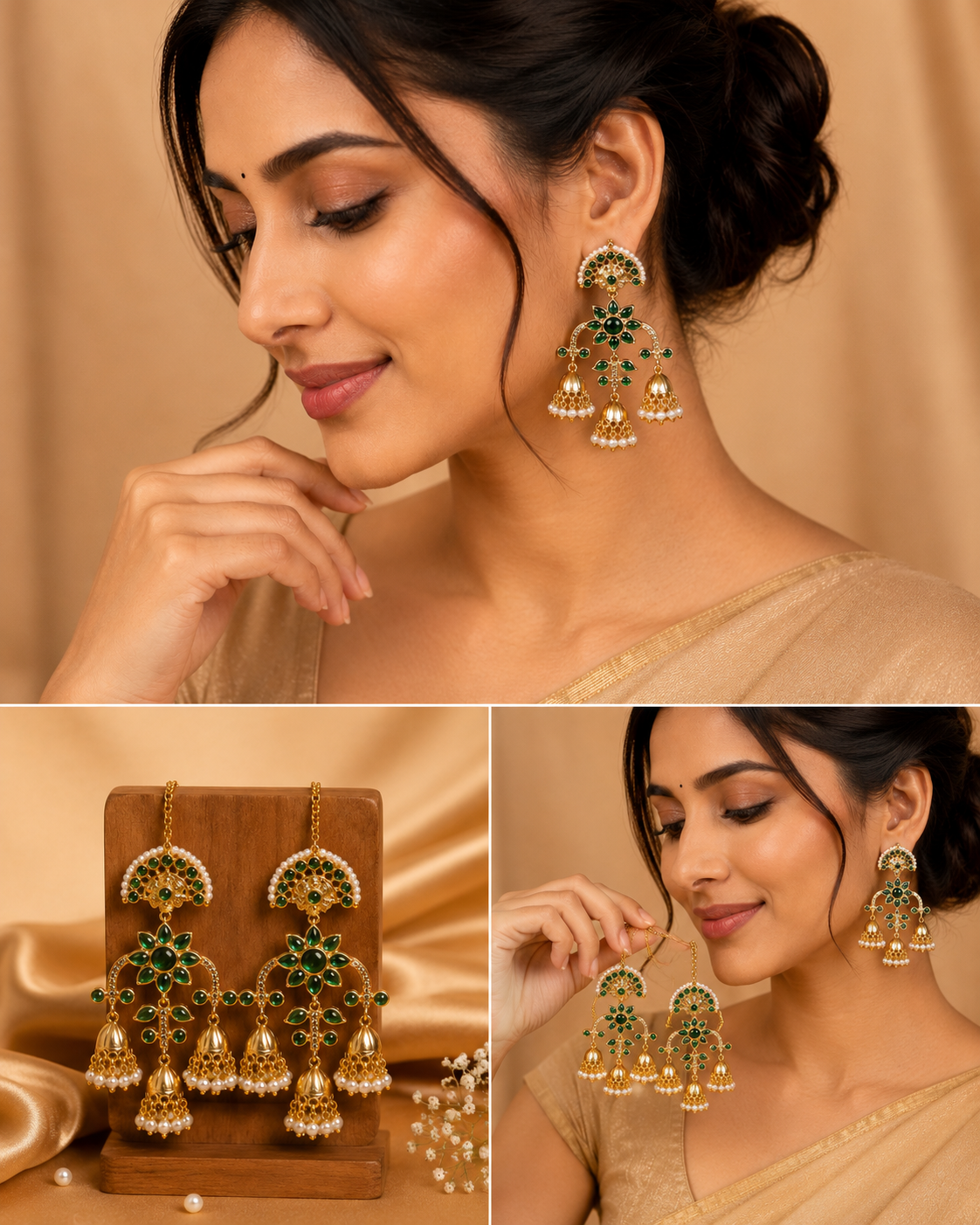 Sabya Premium Brass Earings