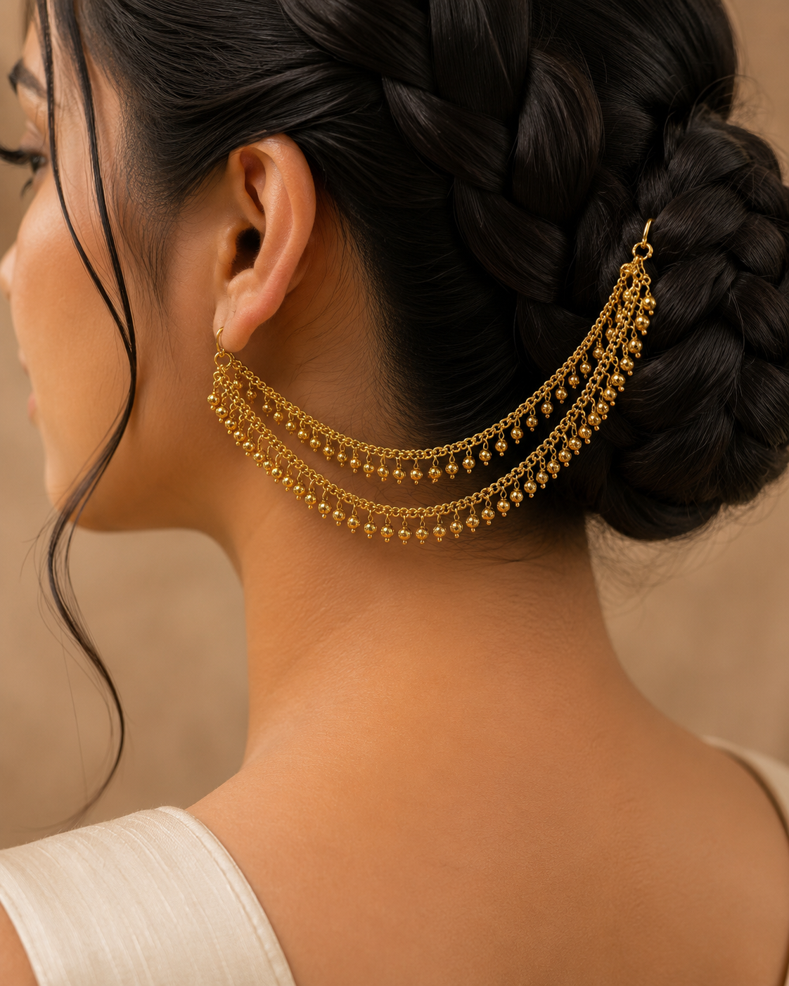 Traditional side Ear chain