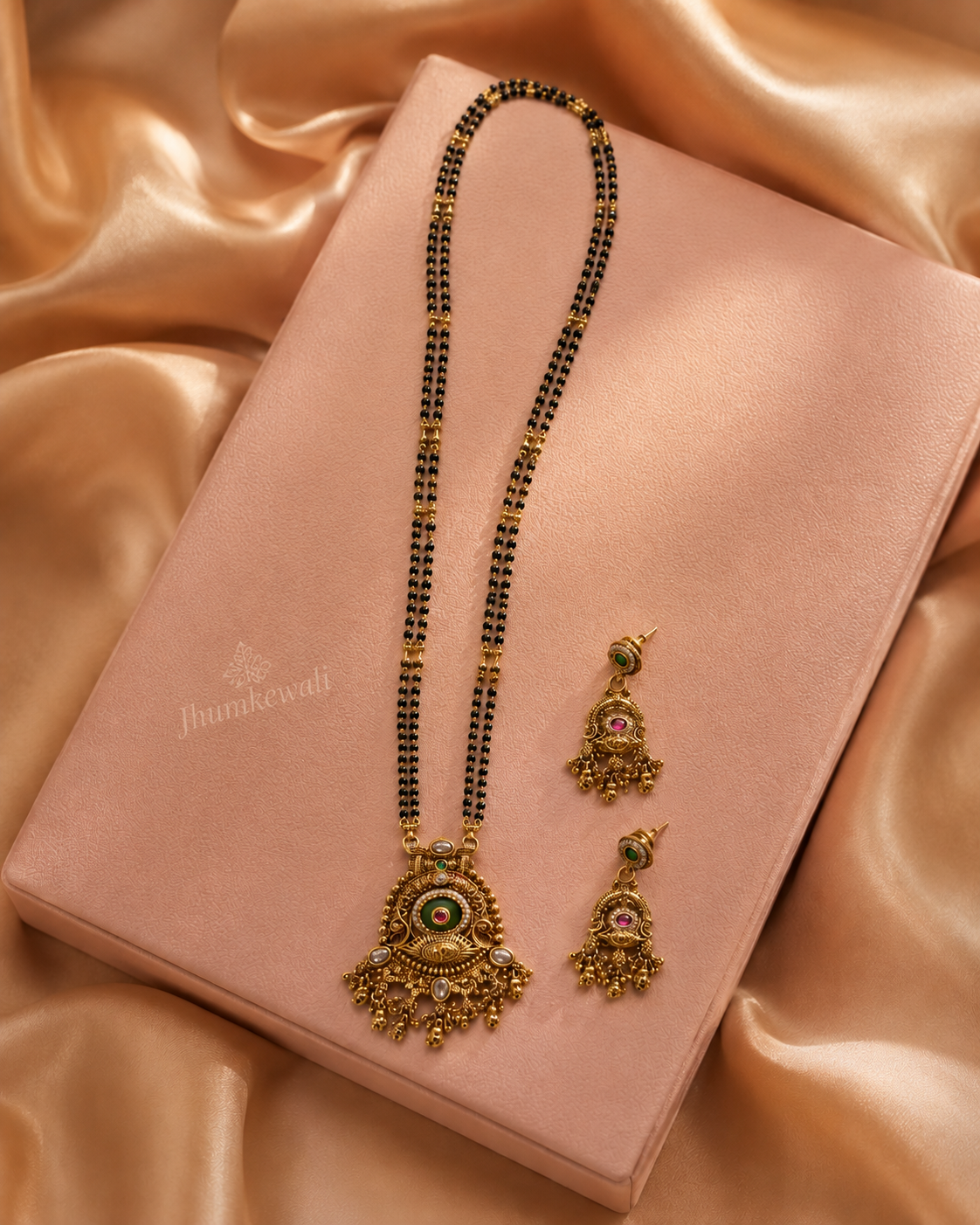 Heritage Long Gold-Plated Mangalsutra