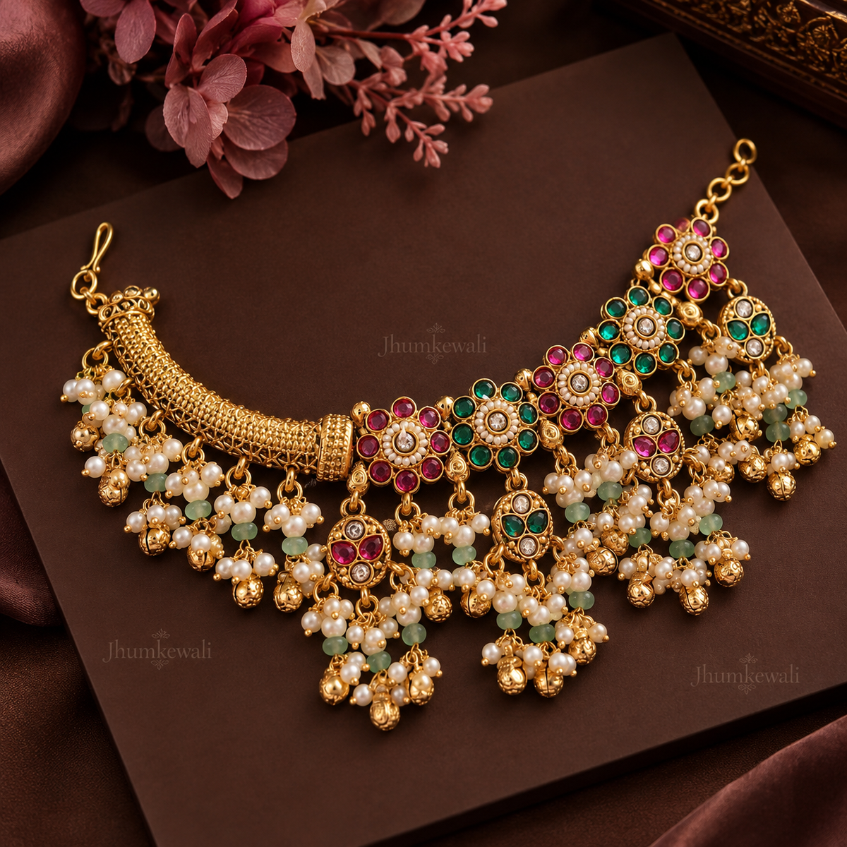 Bahubali Ear-Chains