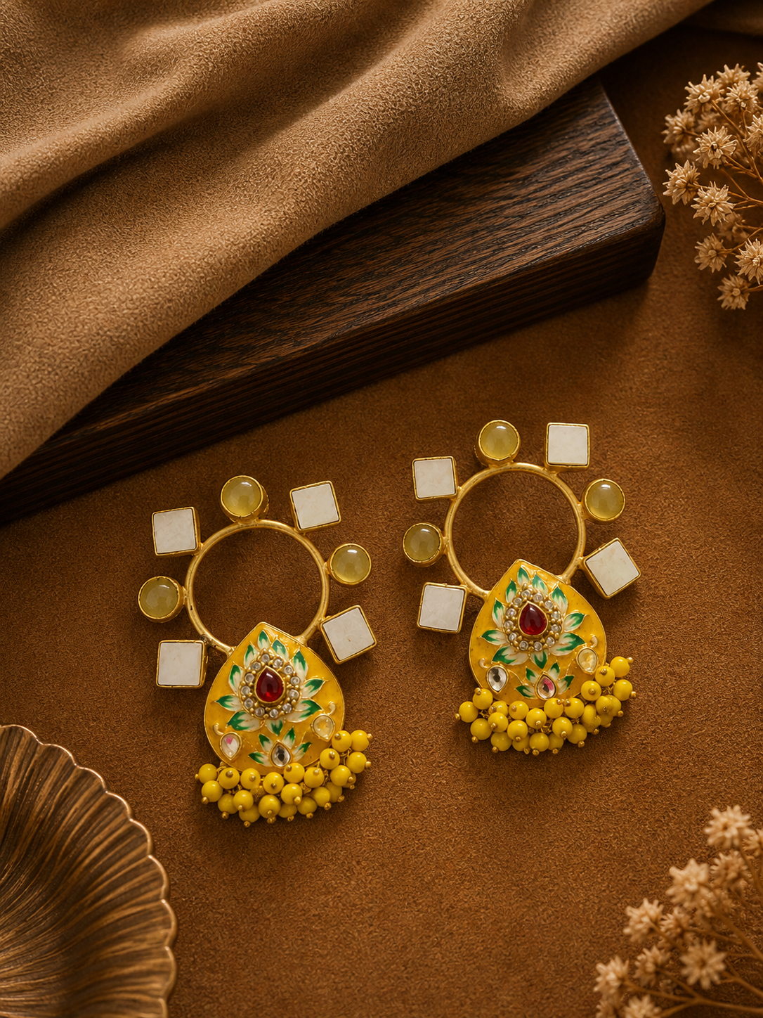 Premium Brass Earrings