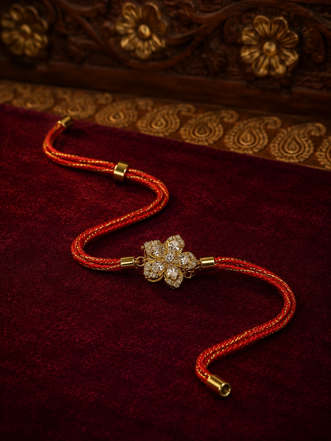 Premium AD-Stone Rakhi