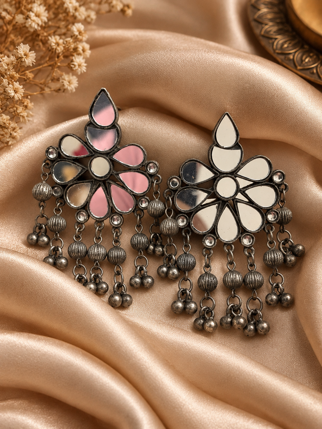 Oxidised Jhumka