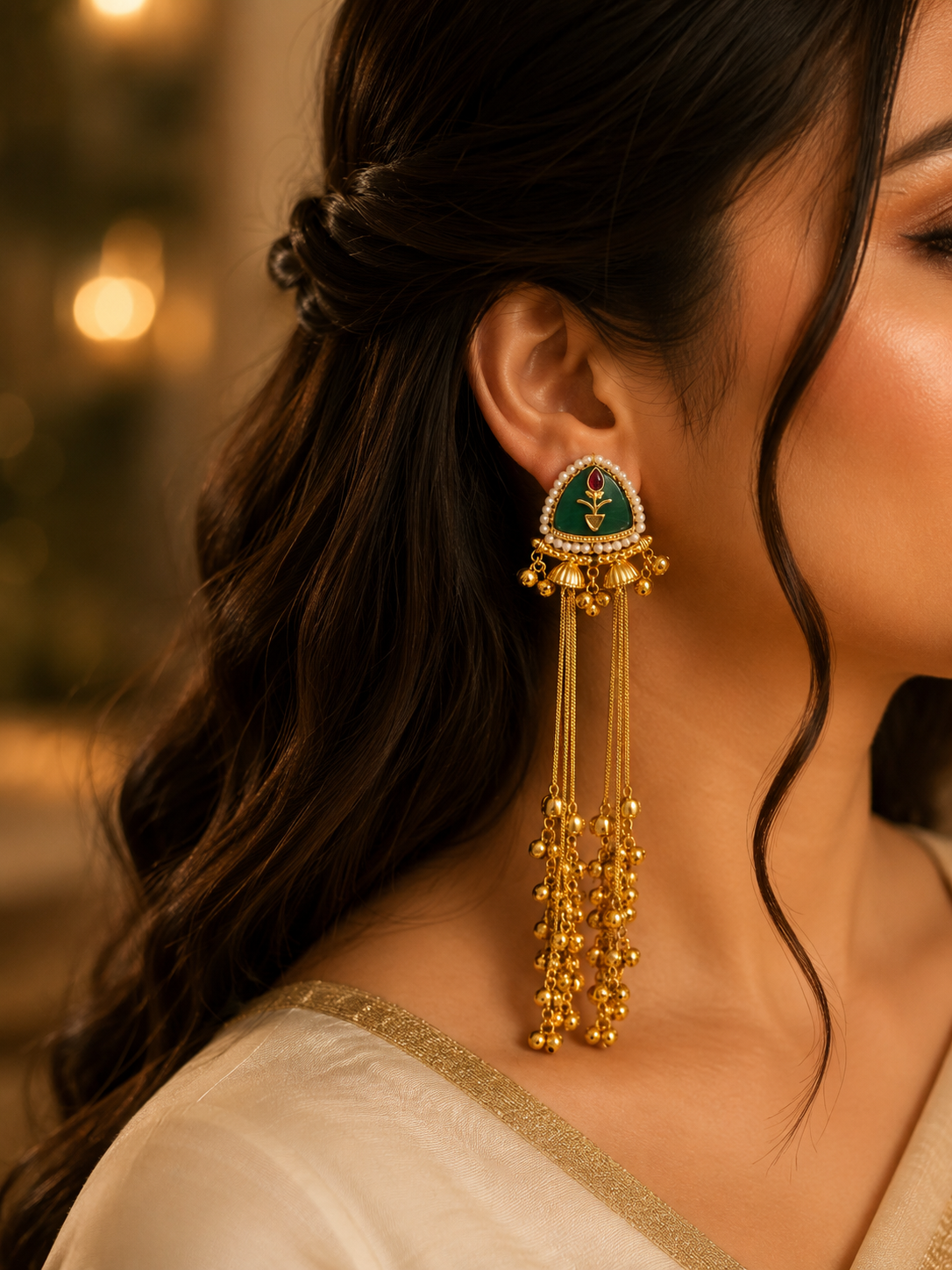Rajsi Noor Kashmiri Earings