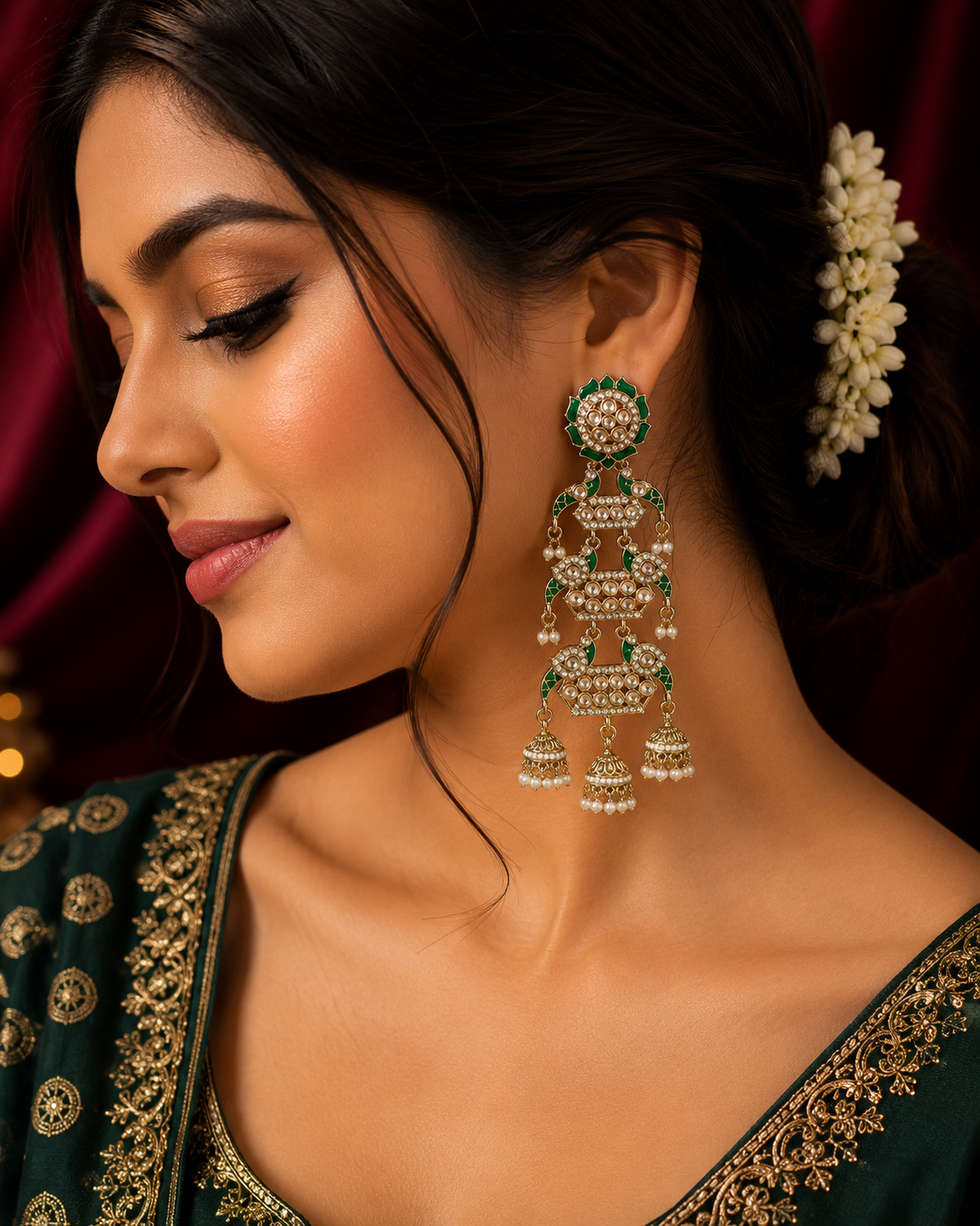 Luxury Indian wedding Earrings