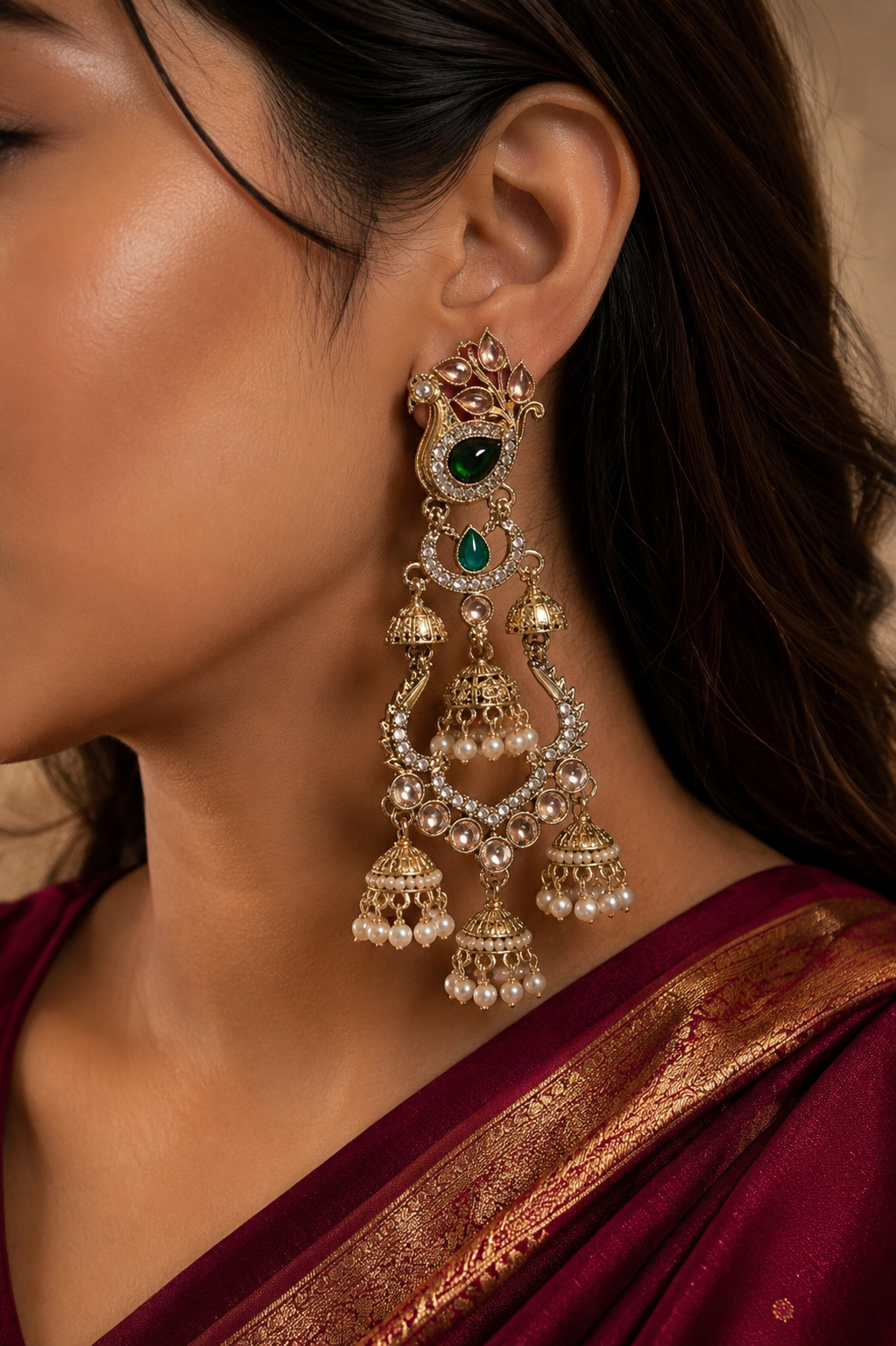 Luxury Indian Wedding Earrings