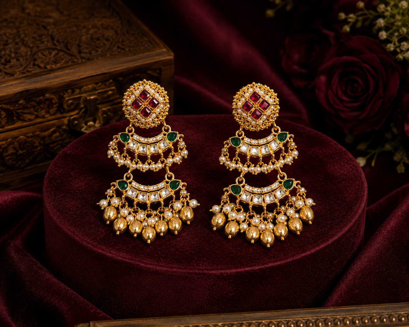 Nusrat Heritage Necklace set with earring