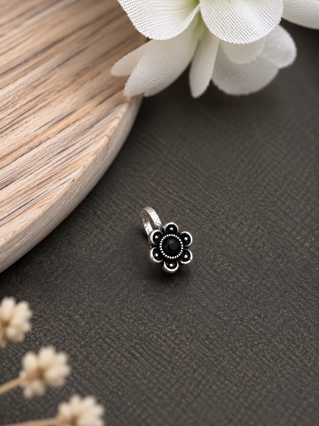German Silver Nose Pin