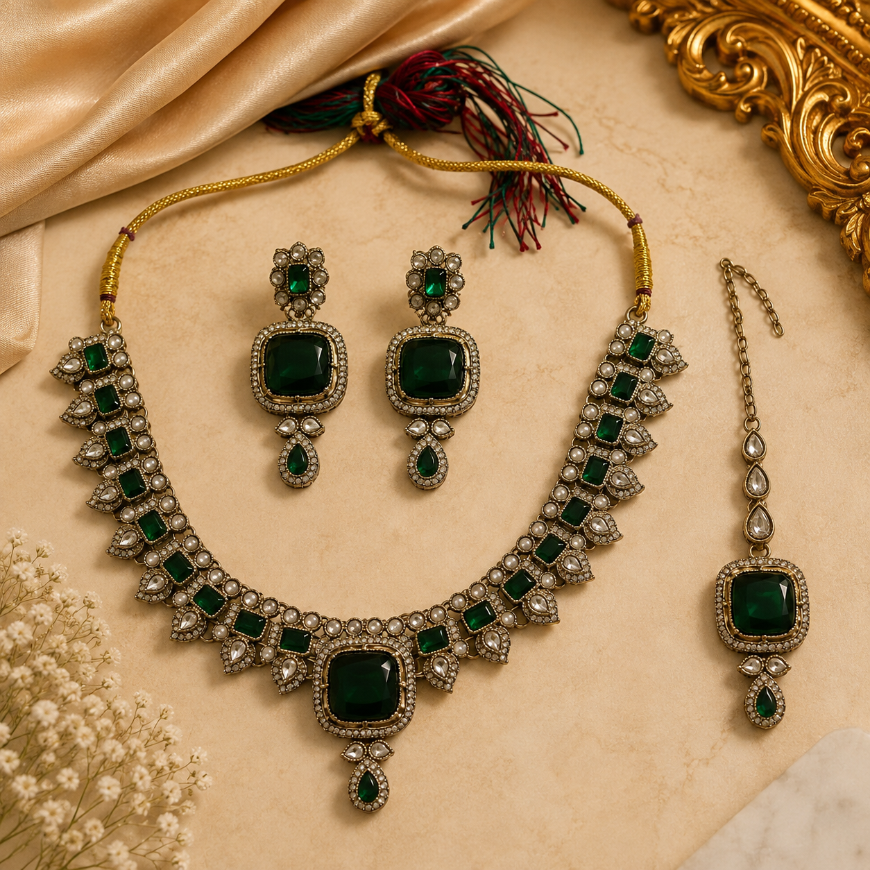 Green Stone Necklace