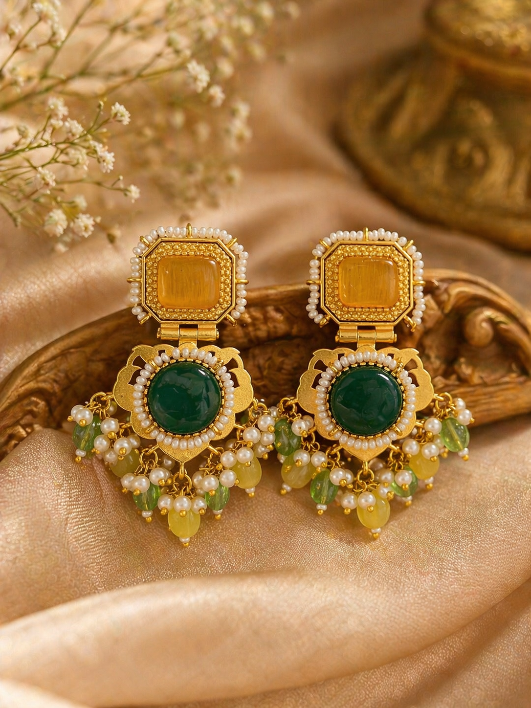 Preet Brass Earings