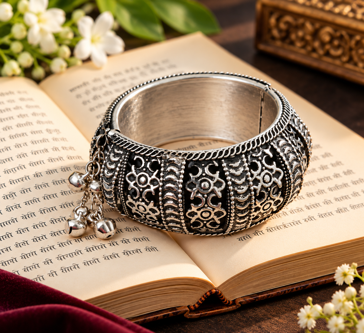 Oxidised Bangle (single)