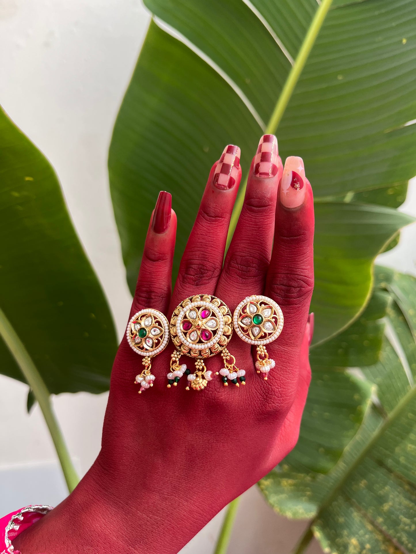 Royal Double Finger Rings