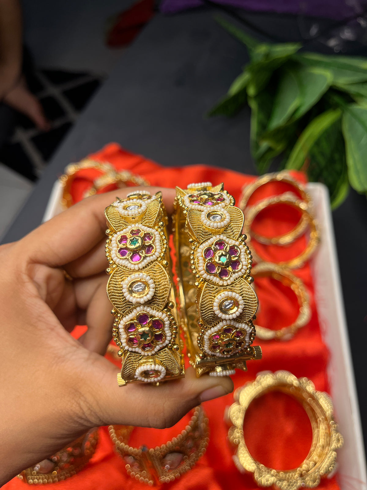 Rajwadi Premium Heritage Bangles