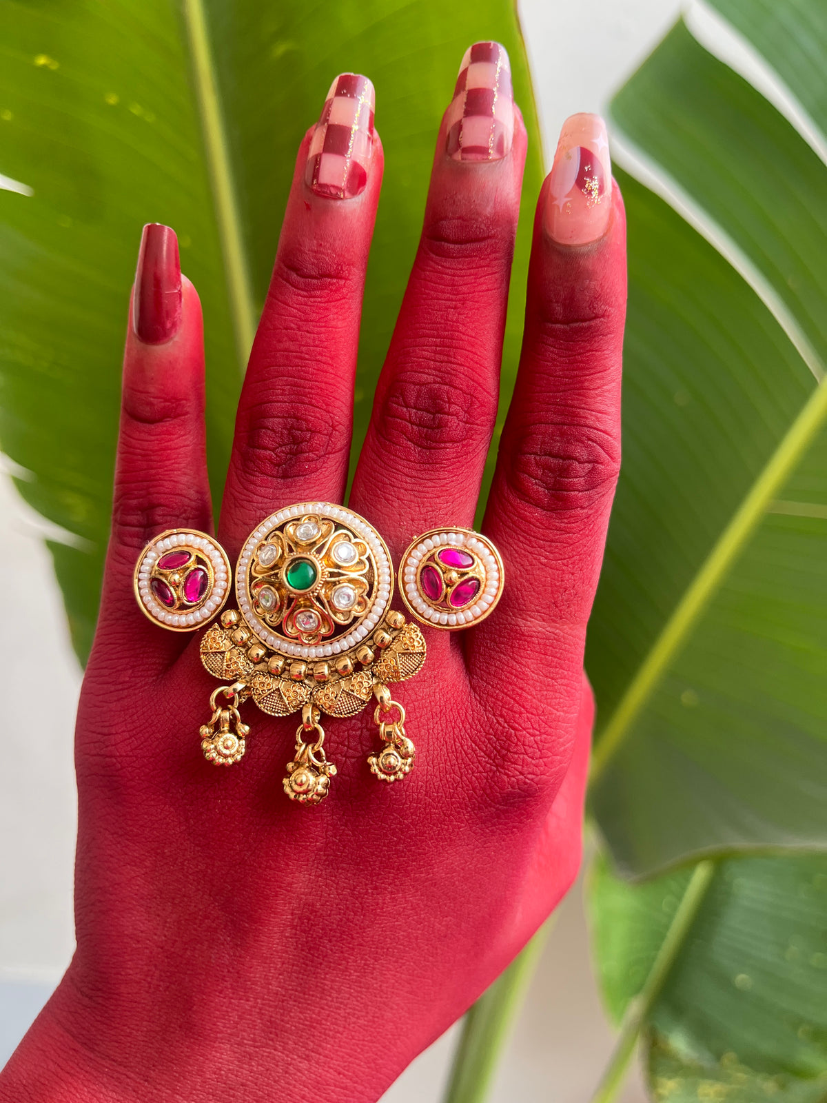 Royal Double Finger Rings
