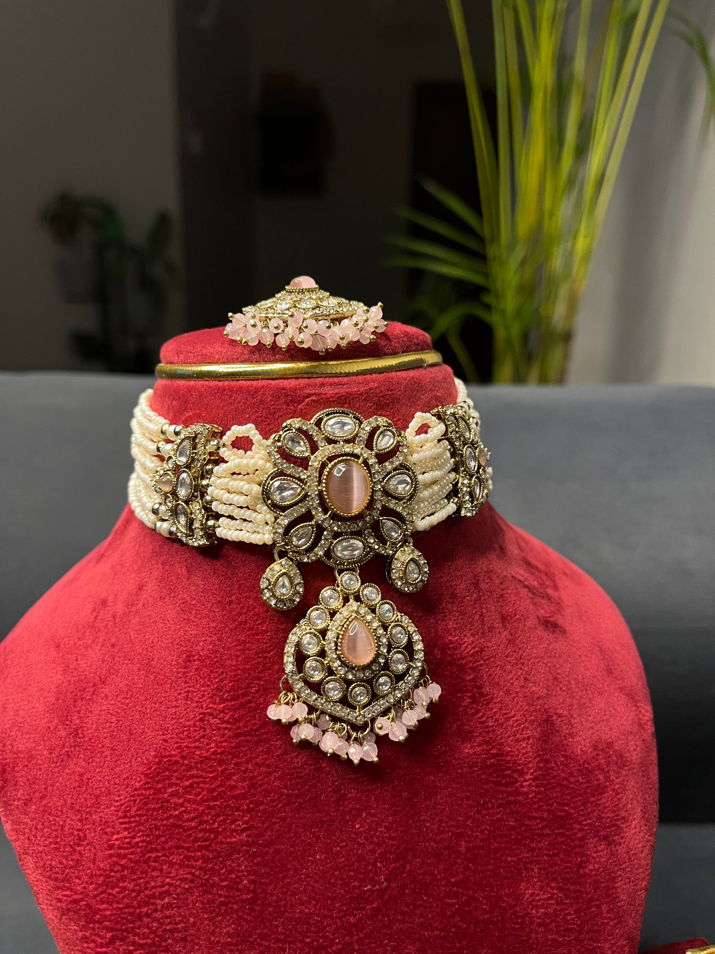 Preet Baby Pink Necklace