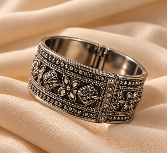 Oxidised Bangle ( Adjustable )
