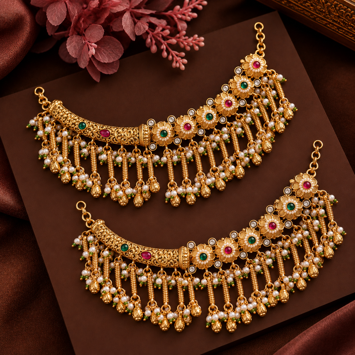 Bahubali Side Ear-Chain