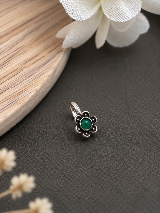 German Silver Nose Pin