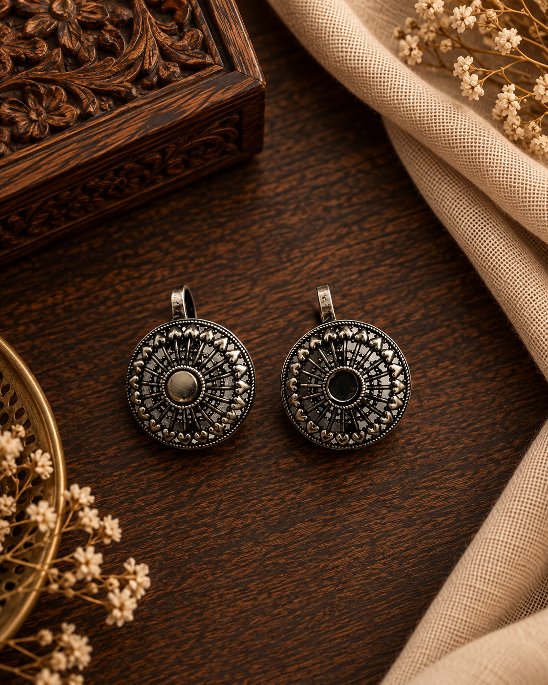 German Silver Bugdi ( Pair )