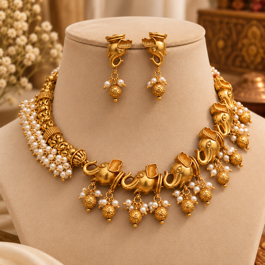 Ashtapailu Necklace