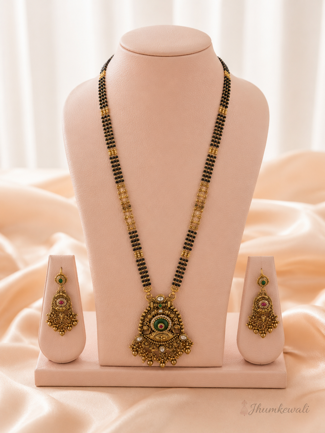 Heritage Long Gold-Plated Mangalsutra