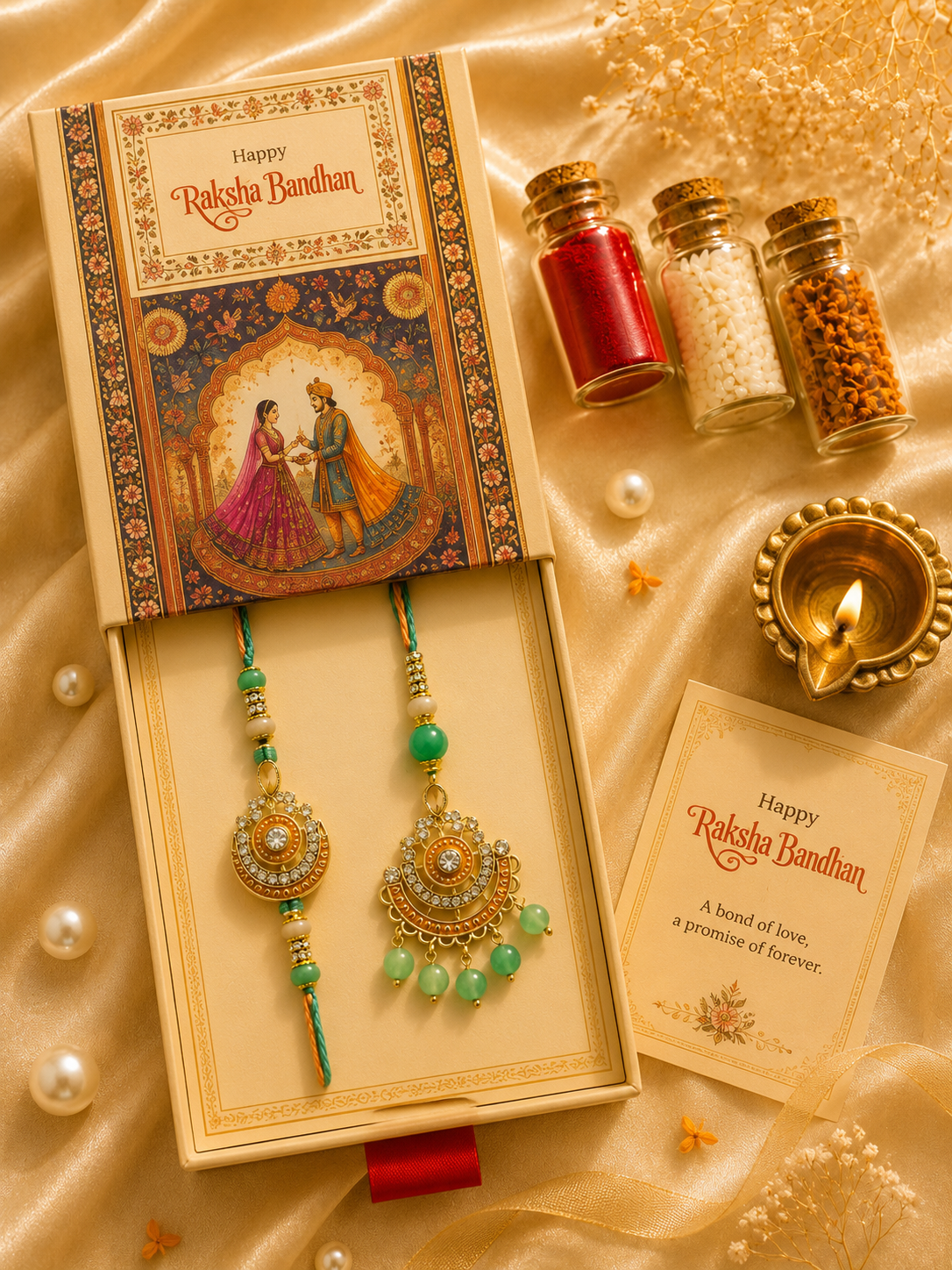 Combo MINA Lumba Rakhi 034