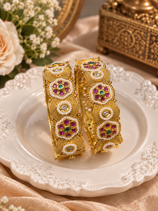 Rajwadi Premium Heritage Bangles