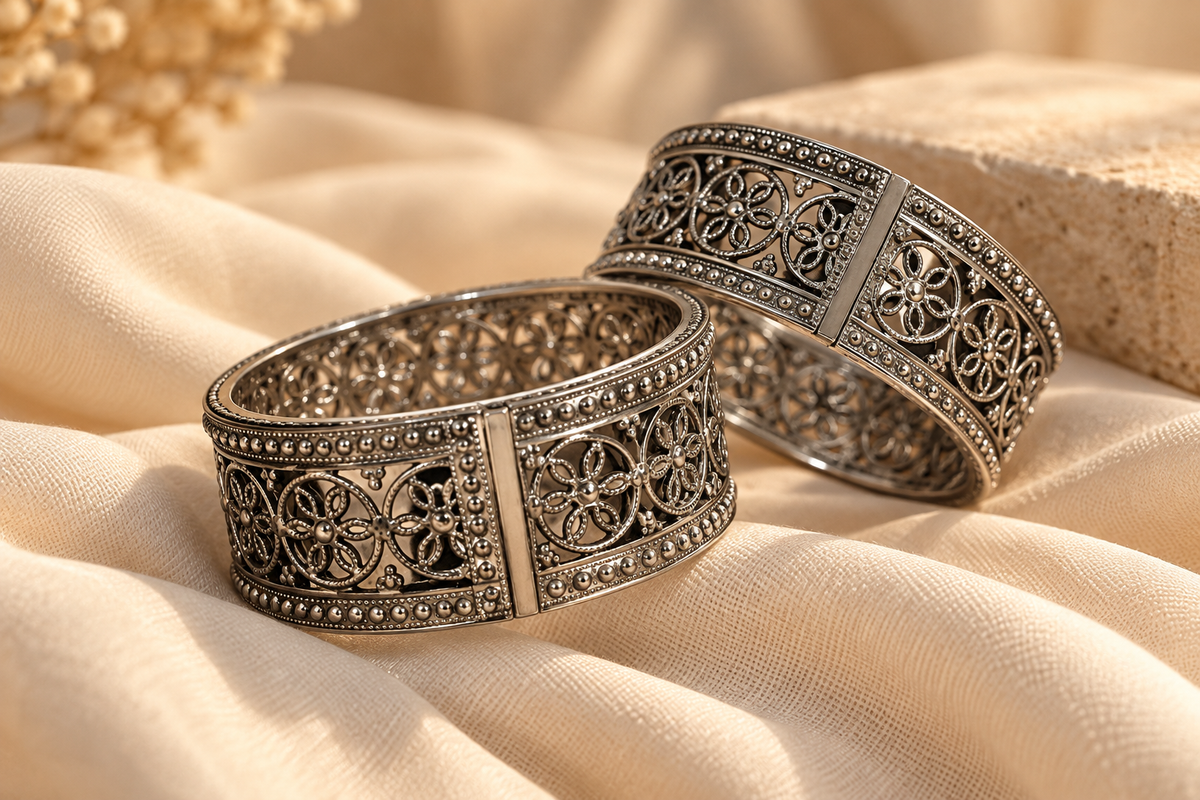 Oxidised Bangle ( Single )