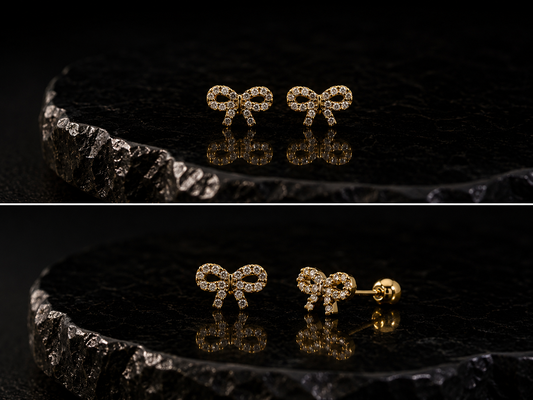 Ball Back Anti Tarnish Earings