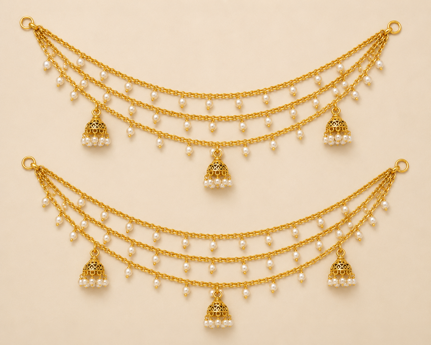Traditional Side Ear chain