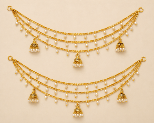 Traditional Side Ear chain