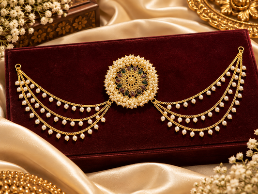 shahi pearl hair Accessory