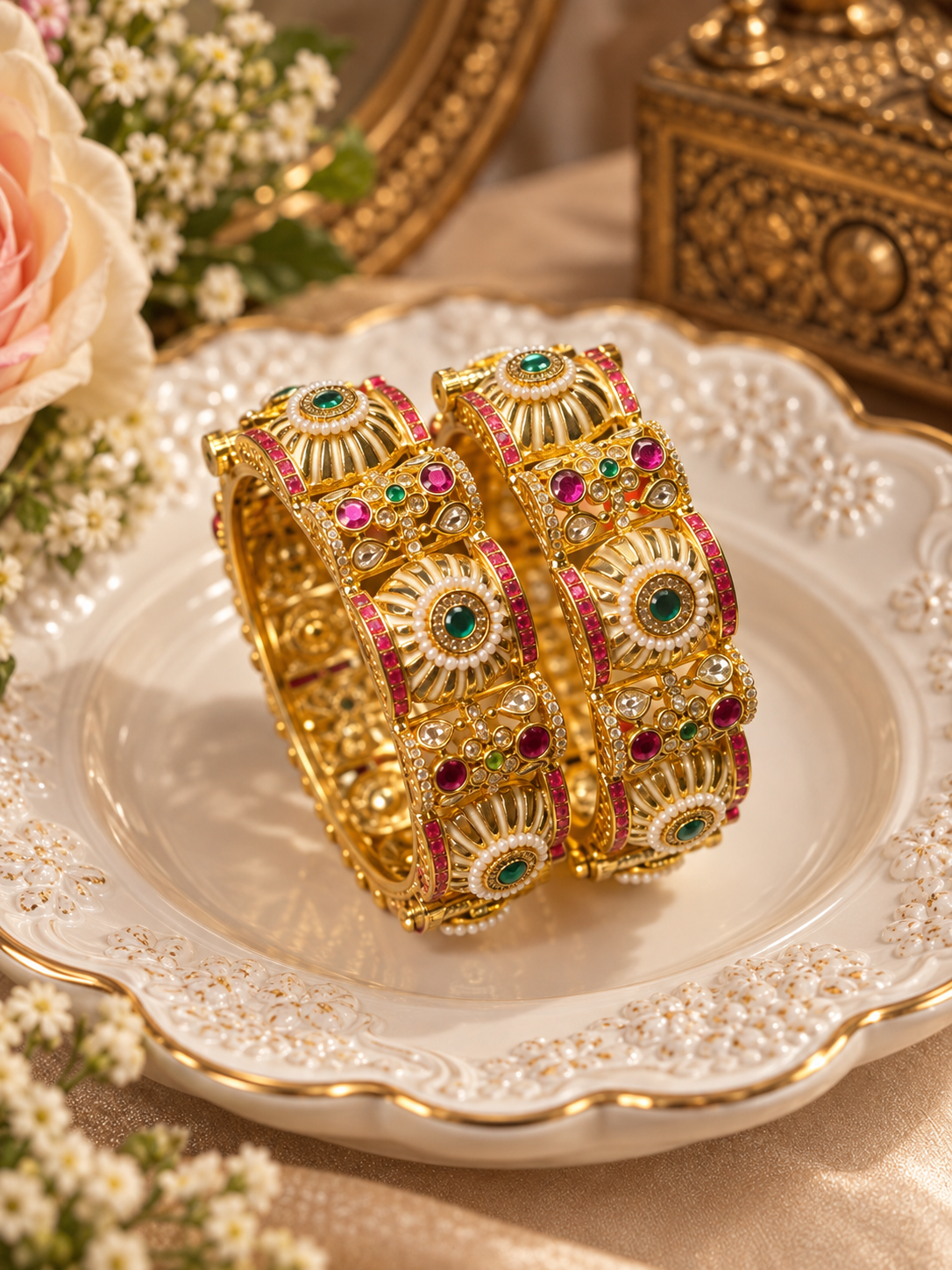 Rajwadi Premium Heritage Bangles