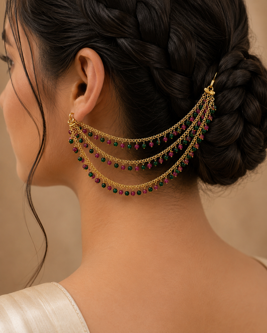 Traditonal Side Ear chain