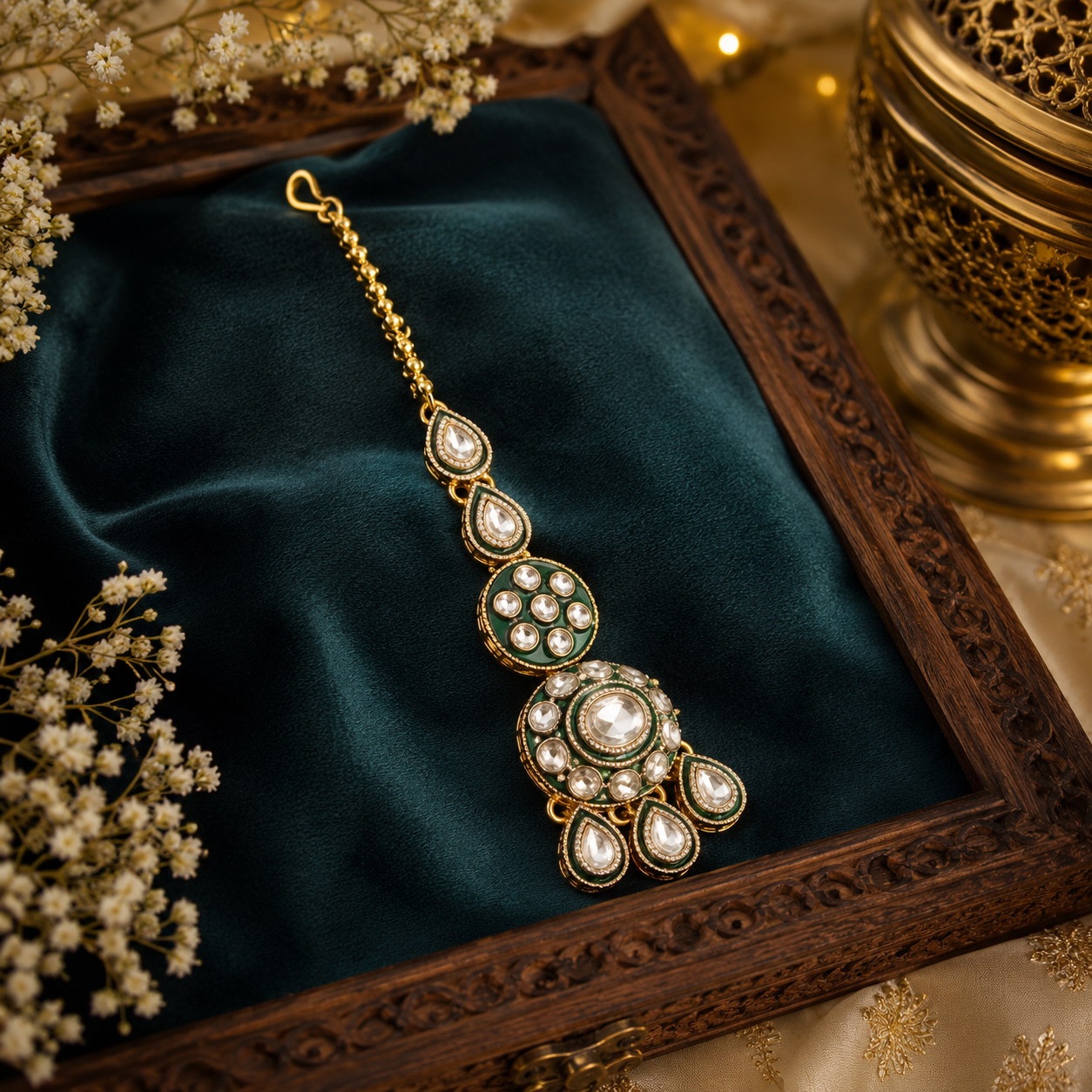 Polki Kundan set