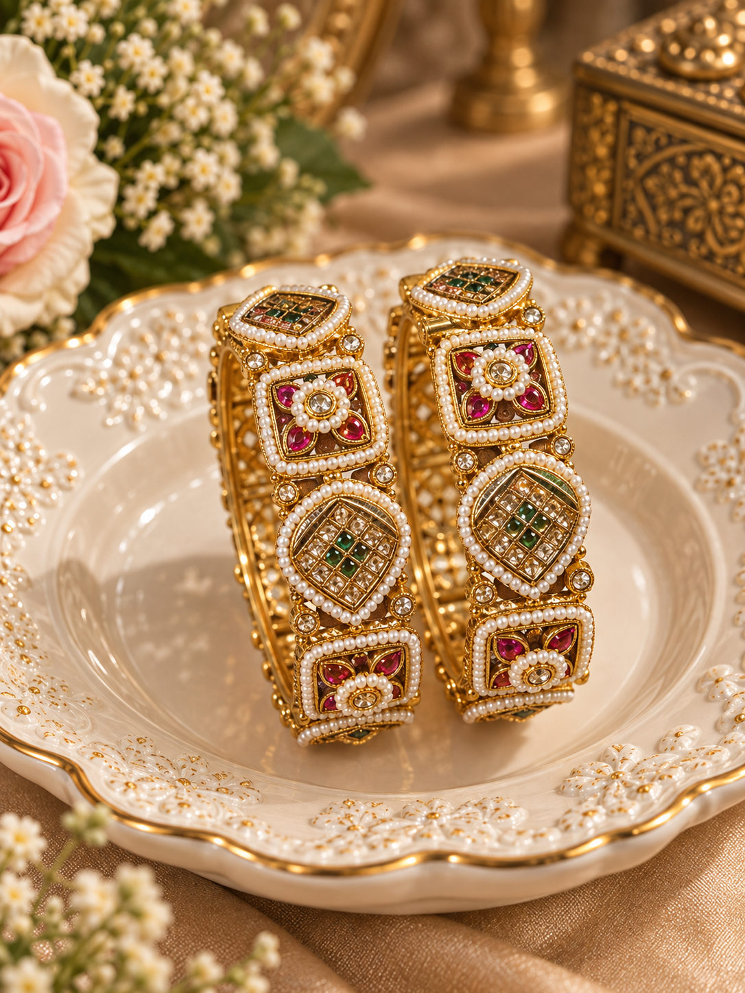 Rajwadi Premium Heritage Bangles