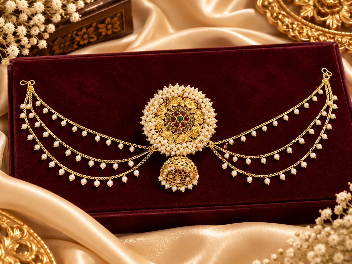 Shahi pearl Hair Accessory