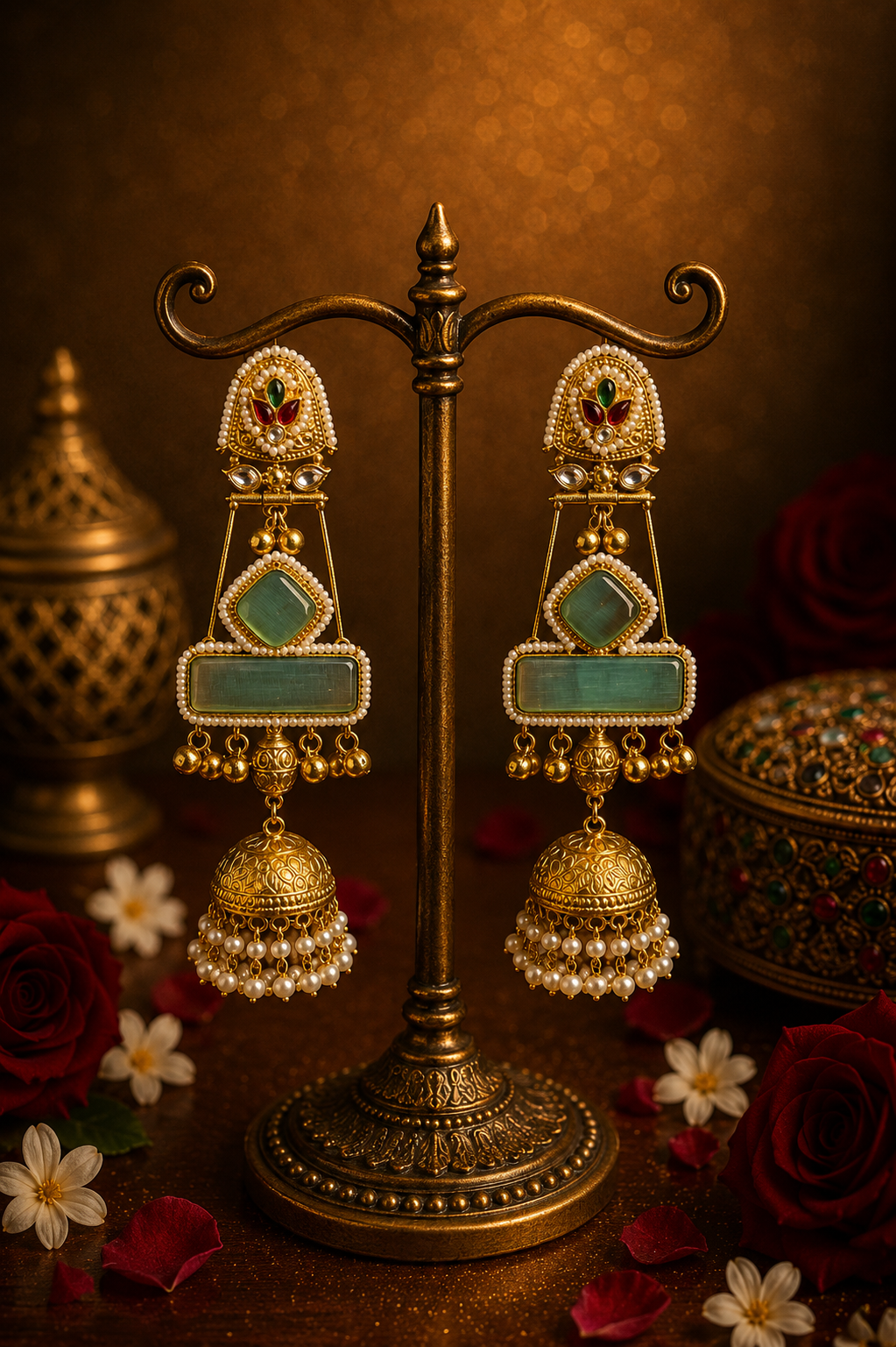 Gulnaar Kashmiri Earings