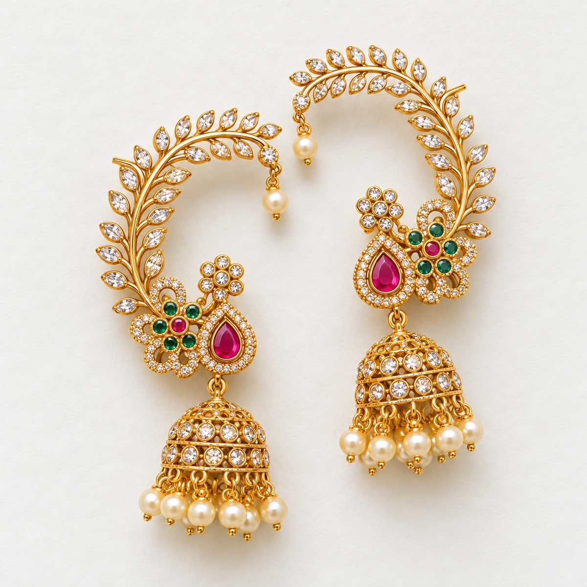 Premium Multi Jhumki Ear-Cuff