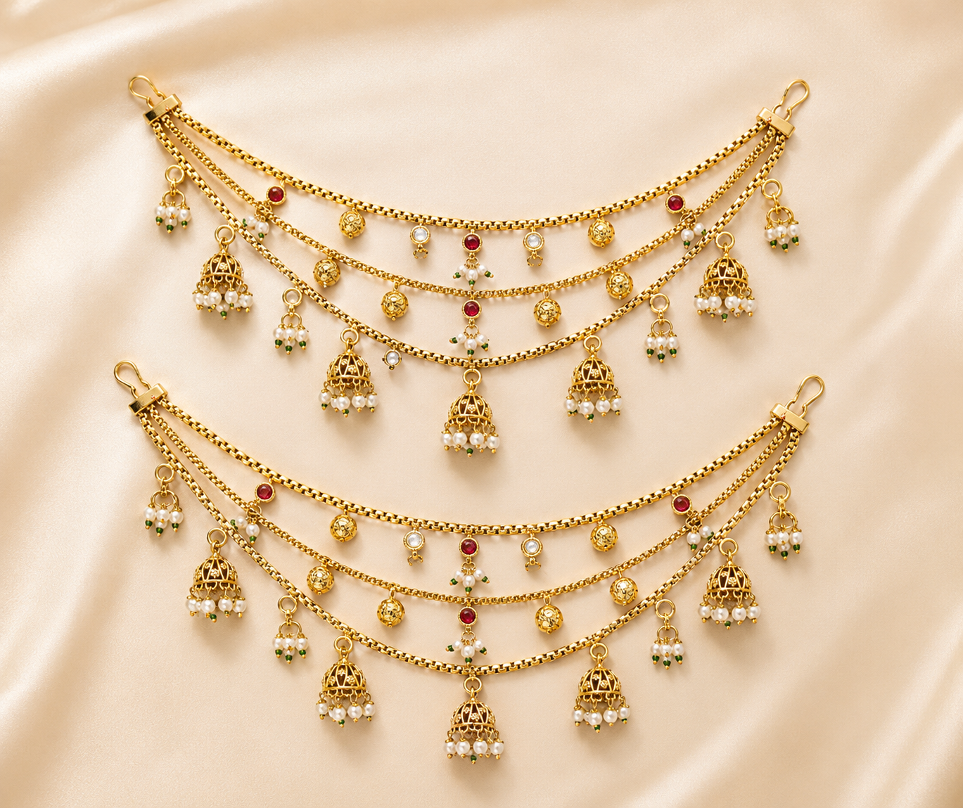 Traditonal Side Ear chain