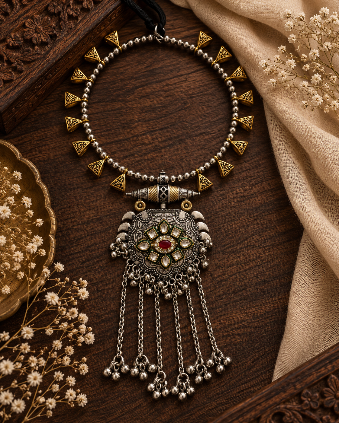 German Silver Necklace