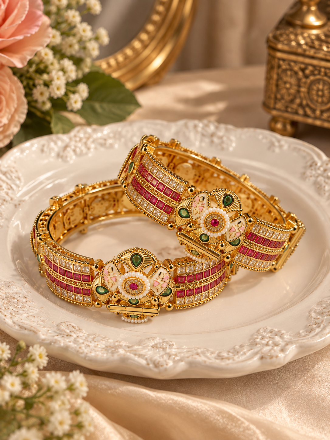 Rajwadi Premium Heritage Bangles