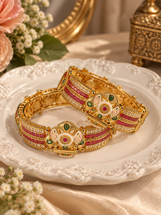 Rajwadi Premium Heritage Bangles