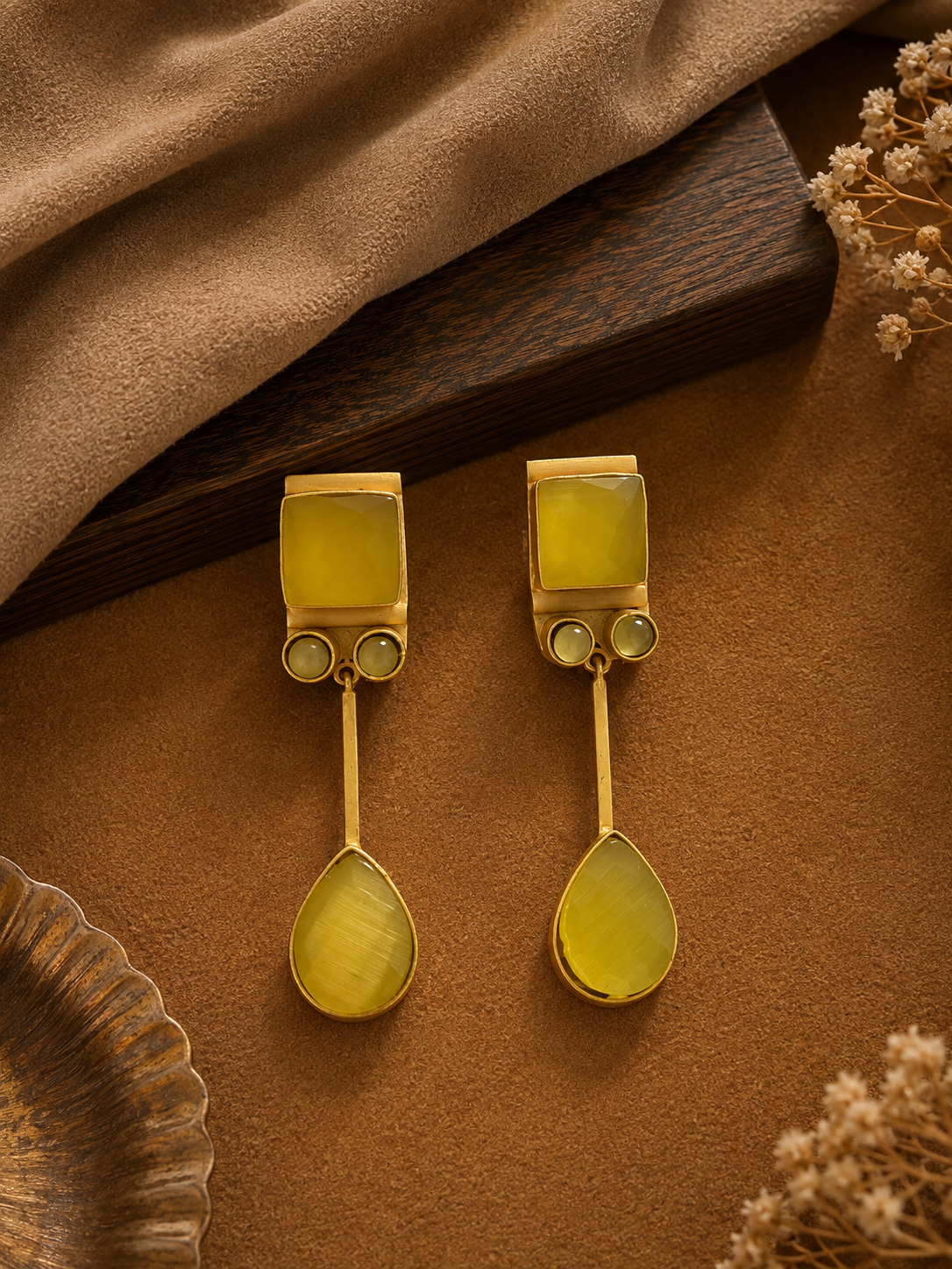 Premium Brass Earrings