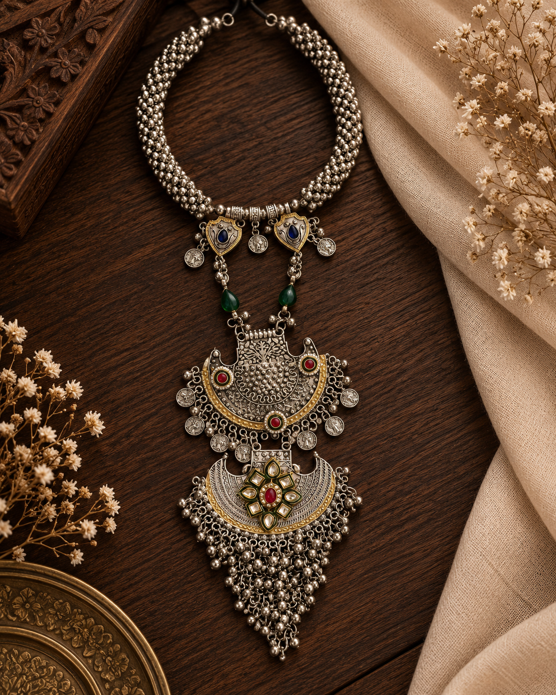 German Silver Necklace