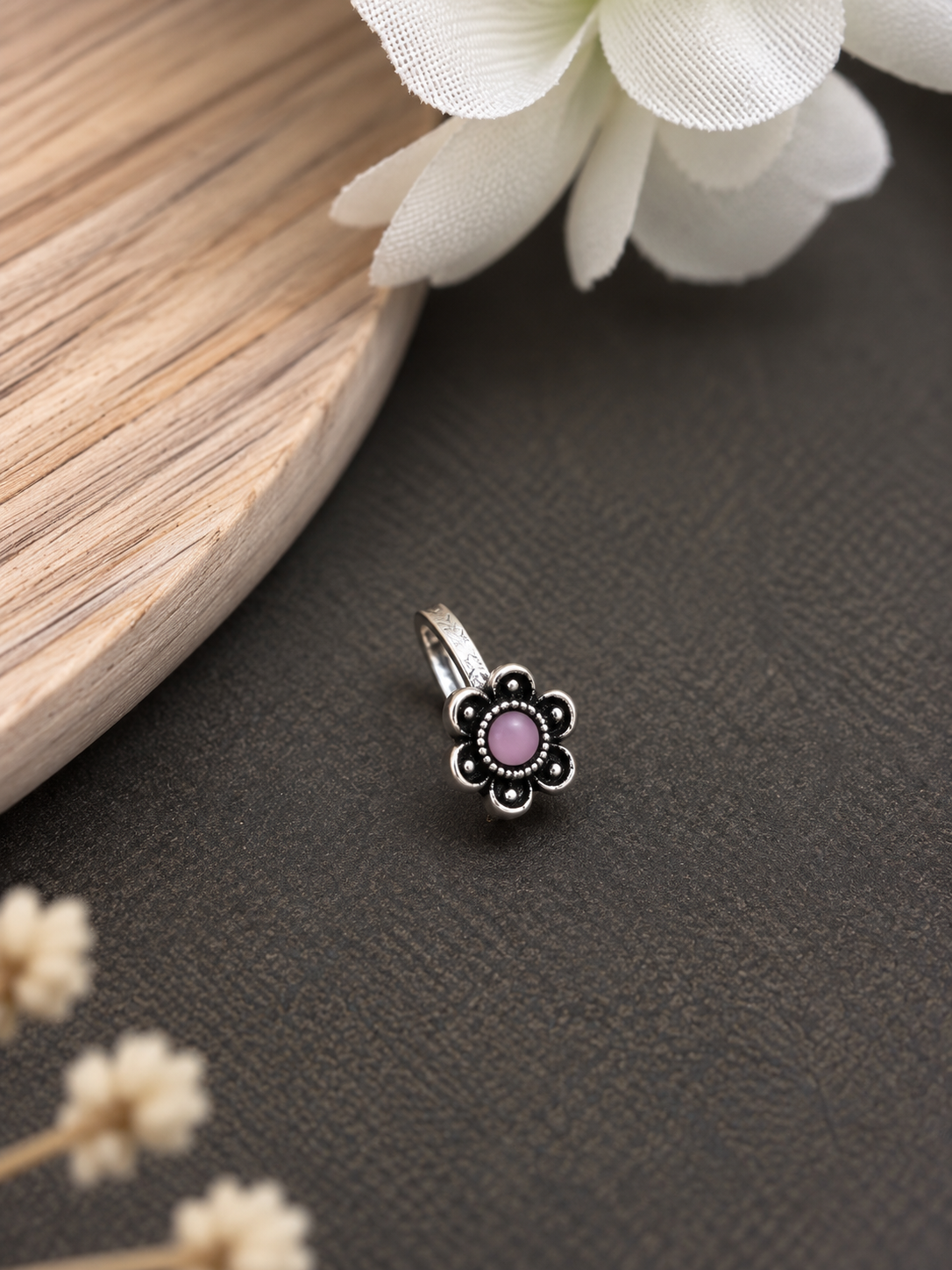 German Silver Nose Pin