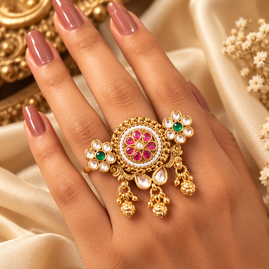 Royal Double Finger Rings