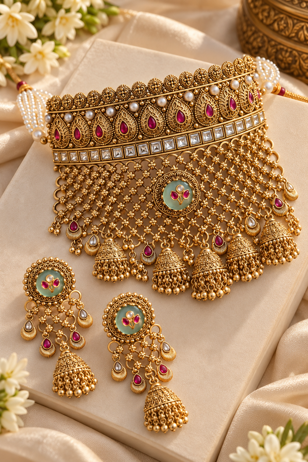 Premium Jodha Necklace