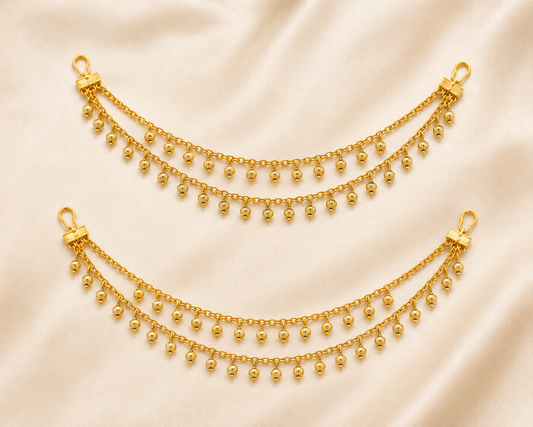 Traditional side Ear chain