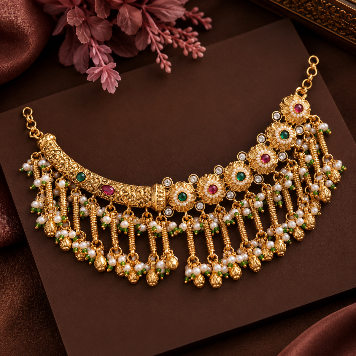 Bahubali Side Ear-Chain